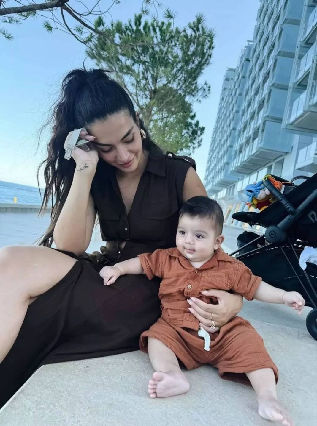 Melisa Aslı Pamuk oğlunun son halini paylaştı! Mylani’yi görenler hayran kaldı! 9